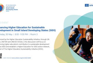 Potenciar la educación superior para el desarrollo sostenible en los Pequeños Estados Insulares en Desarrollo